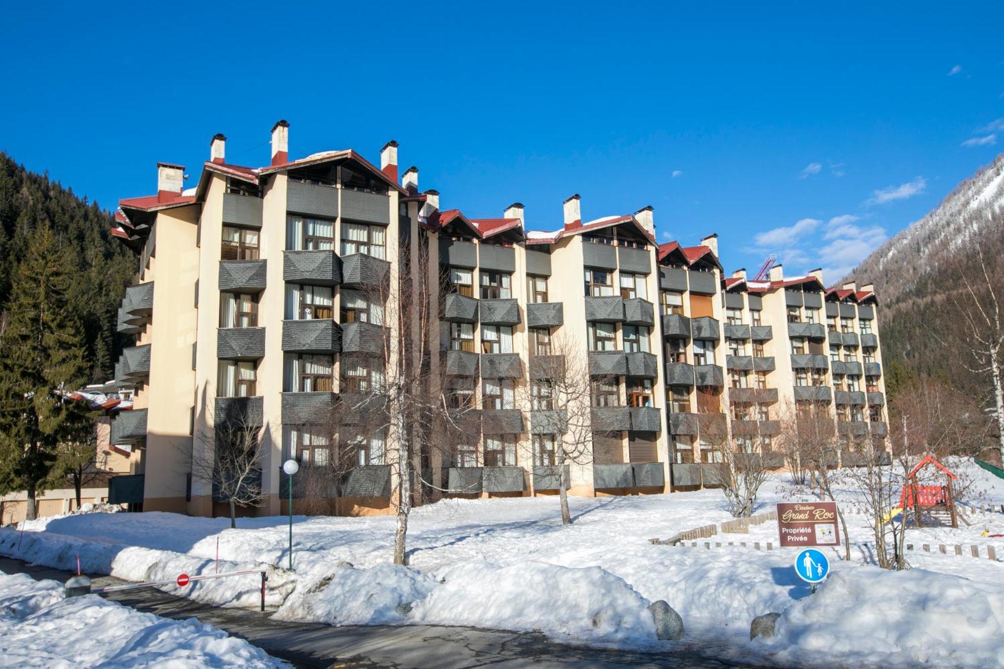 Residence Grand Roc - Ancolies 028 - Happy Rentals Шамоні Екстер'єр фото
